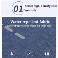 Mochila Impermeable Para Hombres Ultra Ligera Con Capacidad Para Portátil De 15.6 Pulgadas Estilo Clásico Bolsa De Espalda Para Libros Y Uso Diario - details 4