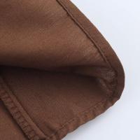 BUNO-nuevo vestido Midi de verano para mujer con cinturón 2025 cuello en V sin mangas A-line Casual vestido de una sola botonadura mujer elegante sólido. - details 12
