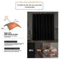 Cortinas opacas con ojales, habitaciones, Cortinas, Aislantes, frío y Calorpara salón, patio, cocina y dormitorio, 2 Piezas - details 5