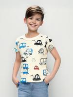 Camiseta de algodón con cuello redondo para niños, camiseta de manga corta para niños de 2 a 7 años, camisetas de verano para niños - details 11