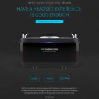 Caja de gafas 3D de realidad Virtual VR, estéreo VR para auriculares de cartón, casco para IOS y Android(G06) - details 1