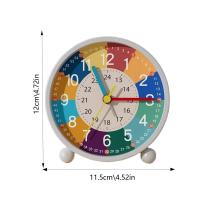 Reloj despertador para niños, reloj electrónico, aprendizaje silencioso, modelado creativo, reloj Vintage de dibujos animados, mesa de dormitorio - details 0