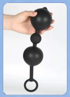 Empaquetado privado Sexy Iatable Anal Beads con anillo Butt Plug Expander para hombres Masajeador de próstata Bolas vaginales Dilatador anal Juguetes sexuales - details 15