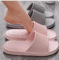 Pantuflas De Baño Para Mujer Verano 2023 Antideslizantes EVA Suela Suave Sandalias De Interior Plataforma Delgada Flip Flops Sin Plataforma - details 7