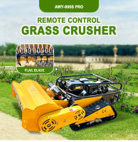Cortacésped con control remoto aprobado por la EPA CE Cortacésped con control remoto Cosecha y deshierbe agrícola Cortacésped todo terreno sobre orugas pequeño Robot de corte para silvicultura - details 0