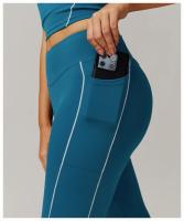 Pantalones de Yoga de cintura alta con sensación de nube para mujer, pantalones deportivos de secado rápido para correr, ropa exterior de ocio, pantalones de chándal ajustados - details 11