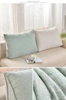 Cojín de Cama para Oficina Sofá Almohada de Lectura para TV Cojín de Lumbar Cómodo Sofá de Dormir Triángulo Pillow Decoración del Hogar - details 20