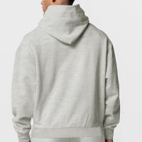 Sudadera con capucha de color sólido para hombre, suéter cálido con bolsillos, - details 1