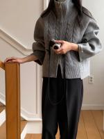 Suéter De Mujer, suéteres De invierno para Mujer, cárdigan Traf, tejido grande para Mujer, Ropa De abrigo De punto holgada De manga larga, Ropa De Mujer - details 10