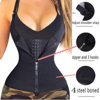 FOCANO Shapewear para mujer barriga talla grande sin costuras cintura alta entrenador corsé Shapewear control de barriga Shaper - details 5