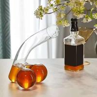 Botella de whisky pene, interesante recipiente de vidrio para esencia de pollo, fiesta nocturna, tequila escocés, brandy, ron, bourbon - details 4