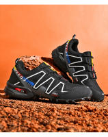 Zapatillas de senderismo al aire libre para hombre, zapatos planos de escalada, Trekking con cordones, ciclismo de montaña, transpirables - details 7