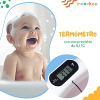 Bañera Plegable para Bebé de 80cm con Soporte Bañera de Bebé con Termómetro - details 22