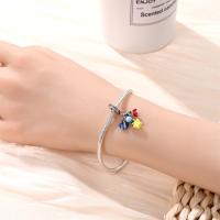 Cuentas de cohete planetario de astronauta de viaje espacial de Plata de Ley 925, compatibles con pulsera Original Pandora, abalorios, regalo de joyería para mujer - details 1