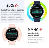 Reloj Inteligente Hombres Mujeres, SANLEPUS Smartwatch con Llamadas Bluetooth, Notificaciones, Esferas Personalizables, Monitoreo de Frecuencia Cardíaca en Tiempo Real y Sueño, 100+ Modos Deportivos, Control de Música, Compatible con Android/iOS - details 10