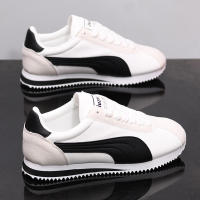Primavera Verano pareja gruesa Agan hombres mujeres moda zapatillas blancas deportes Casual suela suave zapatos My23012 - details 9