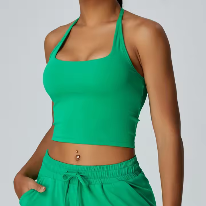 Sujetador Deportivo de Yoga Resistente a Impactos Secado Rápido Material de Nylon Ideal para Correr - 1