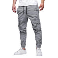 Pantalones de trabajo ligeros con cordón multibolsillos para hombre Pantalones de verano para hombre - details 2