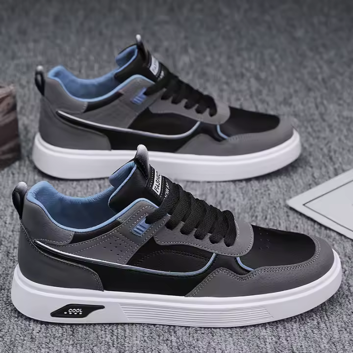 Zapatos impermeables para hombre, zapatillas de tablero, informales, versátiles, deportivos, de moda, novedad - 1