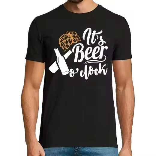 es cerveza en punto cerveza divertida Camisetas CERVEZA,Pack Regalo Camiseta Personalizada - 1