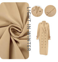 Gabardina elegante de invierno para mujer, holgada, informal, a la moda, versátil, larga - details 2