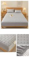 Funda de cama de estilo Simple, colcha acolchada, cubierta de colchón agradable para la piel, ropa de cama elástica para el hogar (sin funda de almohada), 1 unidad - details 10