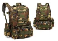 Mochila táctica 4 en 1 para hombre, bolsa de 55L para deportes al aire libre, Camping, senderismo, viajes, escalada - details 22