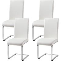 Comedor Sillas de Oficina Conferencia Altura 47cm MAX Carga 135kg Blanco - details 2