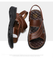 Sandalias para hombre 2025, nuevas zapatillas de playa casuales para hombre, zapatillas transpirables de suela gruesa, zapatos de talla grande - details 5