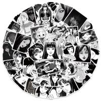 Pegatinas de Anime Japonés Horror Tomie 50PCS para Niños Diario de Viaje Estación de Motor Refrigerador Pared nbyinto Marca Desnormales Productos - details 1