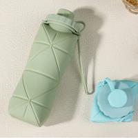 Taza plegable de silicona creativa Taza expandible portátil para exteriores Botella de agua deportiva Taza de viaje Taza de mano - details 3