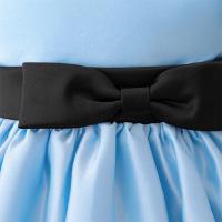 Vestido de princesa Cosplay de jazmín Bella Durmiente de melocotón de Alicia para niñas, disfraz de regalo de cumpleaños, vestido de fiesta de Halloween para niños - details 6
