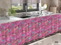 HTC Lababo-cortina corta para cocina, 150x70cm - details 4
