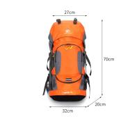 Bolsa de viaje para montañismo al aire libre, diseño reflectante nocturno, nailon, impermeable, resistente al desgaste - details 6