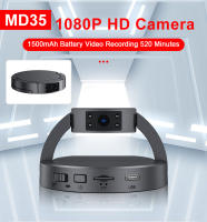 Ynmee-minicámara de escritorio MD35, videocámaras pequeñas en miniatura, HD, 1080P, cuerpo redondo, visión nocturna, detección de movimiento - details 0