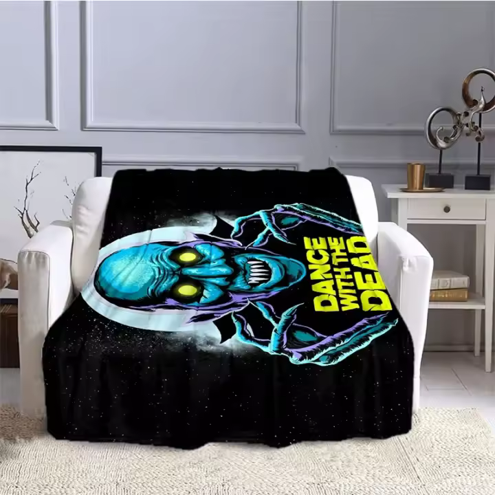 Manta de película de terror Nightmare Killer, manta para niños, manta de franela de alta calidad, manta de viaje para el hogar suave y cómoda - 1
