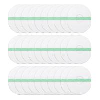 Parche Protector para Sensor deportivo, parches adhesivos de estilo libre, transparentes, impermeables, cubierta de protección ovalada, 30 unidades por juego - details 0