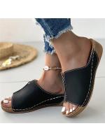 Sandalias de Verano Deslizables para Mujer Zapatillas de Pisa Casuales con Tacón de Cuña para Caminatas y Fiestas - details 14