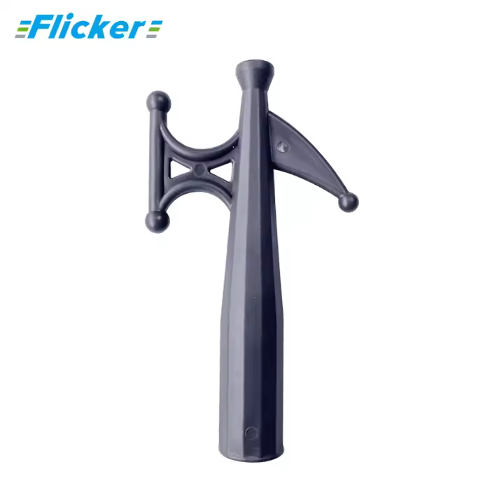 Gancho doble de polipropileno para barco, 25mm/1 pulgada, gancho para remolque de bote salvavidas inflable para Kayak - 1