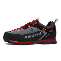 Zapatos de senderismo para hombre, calzado de cuero para deportes al aire libre, senderismo y caza, transpirable, impermeable, antideslizante - details 1