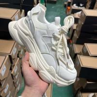 Nuevas sandalias suaves de moda con cuña de Boca de pescado y parte inferior gruesa para mujer, cómodas sandalias con apertura de encaje - details 4