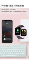 2025 Smartwatch para hombre mujer auriculares inalámbricos Bluetooth conjunto deportivo llamada Digital F9 auriculares Y68 Smartwath para ios teléfono Android - details 15