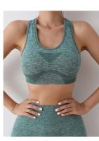 Conjunto de Workout sin Costuras para Mujer Sport Bra de Cintura Alta, Shorts de Yoga, Leggings de Moda de Gimnasio - details 33