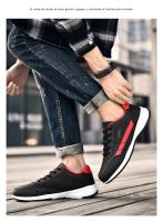 Zapatos casuales de cuero para hombre, zapatillas de deporte para exteriores, zapatos para caminar para todas las estaciones, suela suave, moda - details 22