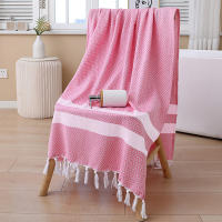 Toallas de Ducha grande, 80% poliéster + 20% algodón de 350g, Altamente absorbentes y de Secado rápido. Medida 180x100 cm,baño - details 2