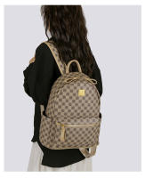 Mochila de gran capacidad para mujer, mochila pequeña versátil de cuero suave impermeable, bolsa de viaje al aire libre - details 10