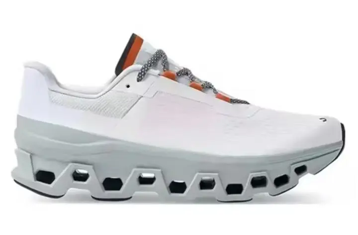 Zapatillas para correr para hombre y mujer, zapatillas planas transpirables blancas para caminar al aire libre, zapatillas informales, zapatillas de baloncesto de diseñador - 1