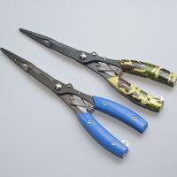 Alicates de pesca de corte de línea multifuncionales con mango de goma, alicates de Boca de pescado, gancho antideslizante, abrazadera de labio de agarre de pescado de acero inoxidable - details 4