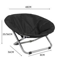 Mascotas portátiles en forma de luna, cama plegable para acampar al aire libre, gatos, perros, altura estable, cama elevada, funda gruesa para silla para mantener el - details 0