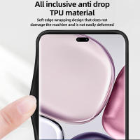 Funda para HONOR Magic7 Lite 5G rígida de gamuza sintética [compatible con MagSafe] Lens Protect Slim Back Casing - details 3